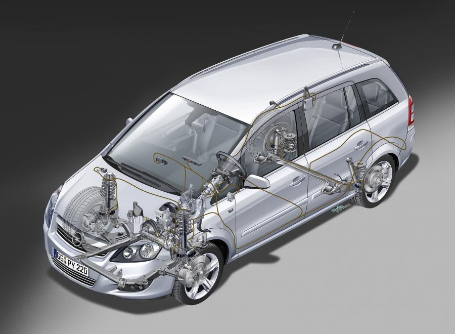 Opel Zafira 2008 года  (фото 23 из 72)